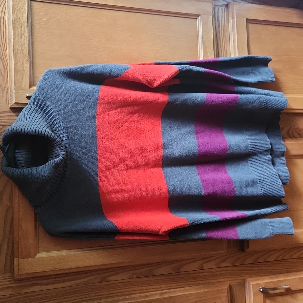 Liz Claiborne Colorblock Sweater Size XL
